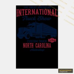 International Truck Show North Carolina Other Designs - DTF Transfer Design