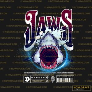 Jaws By The Great Other Designs - DTF Ontwerp