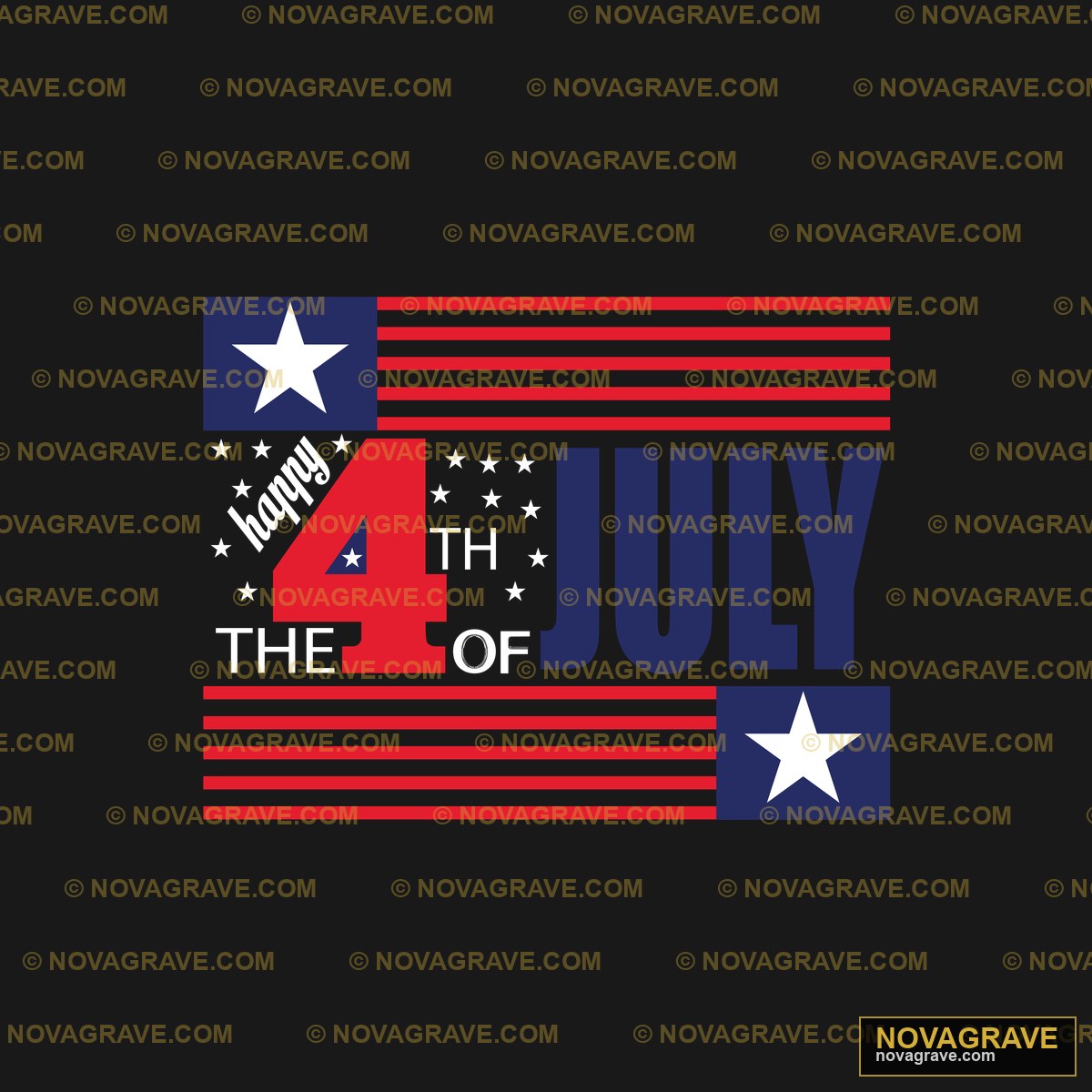 July 4 2016 Independence Day Patriotic Military - DTF Transfer Design