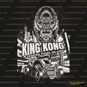 King Kong Vector Illustration Other Designs - DTF Transfer Design