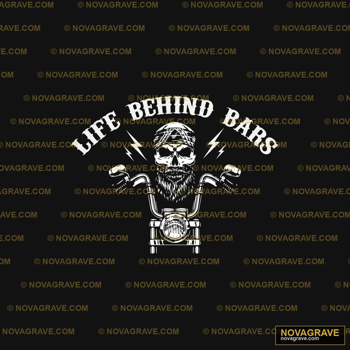 Le Behind Bar Mens T Shirt By Lerobs Artist S Other Designs - DTF Transfer Design