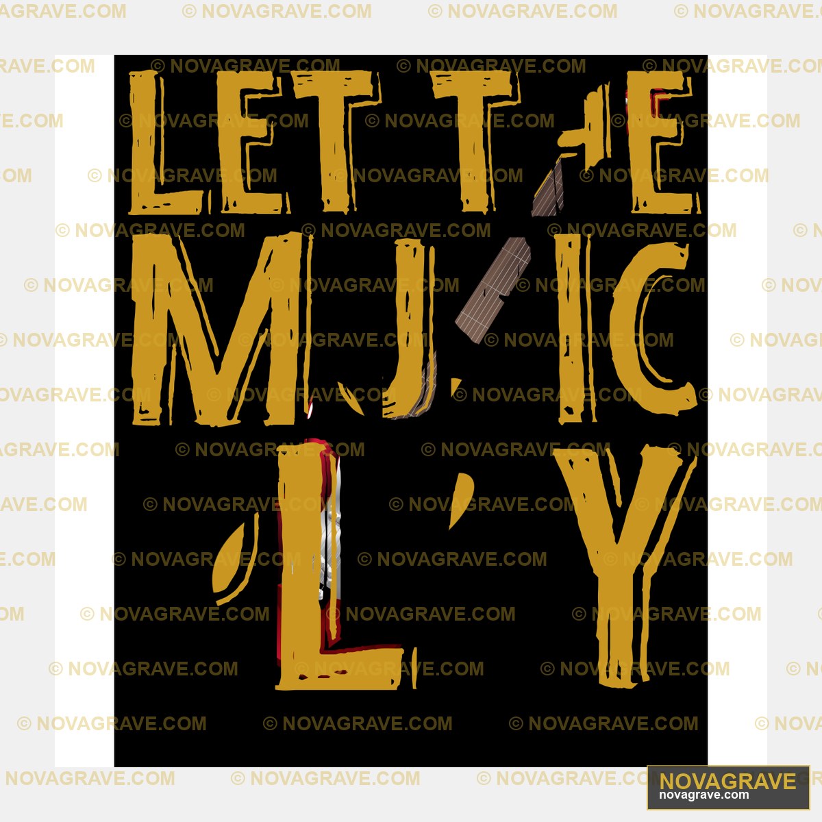 Let The Music Y Music Culture - DTF Ontwerp