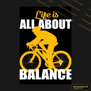 Life Is All About Balance Other Designs - DTF Transfer Design
