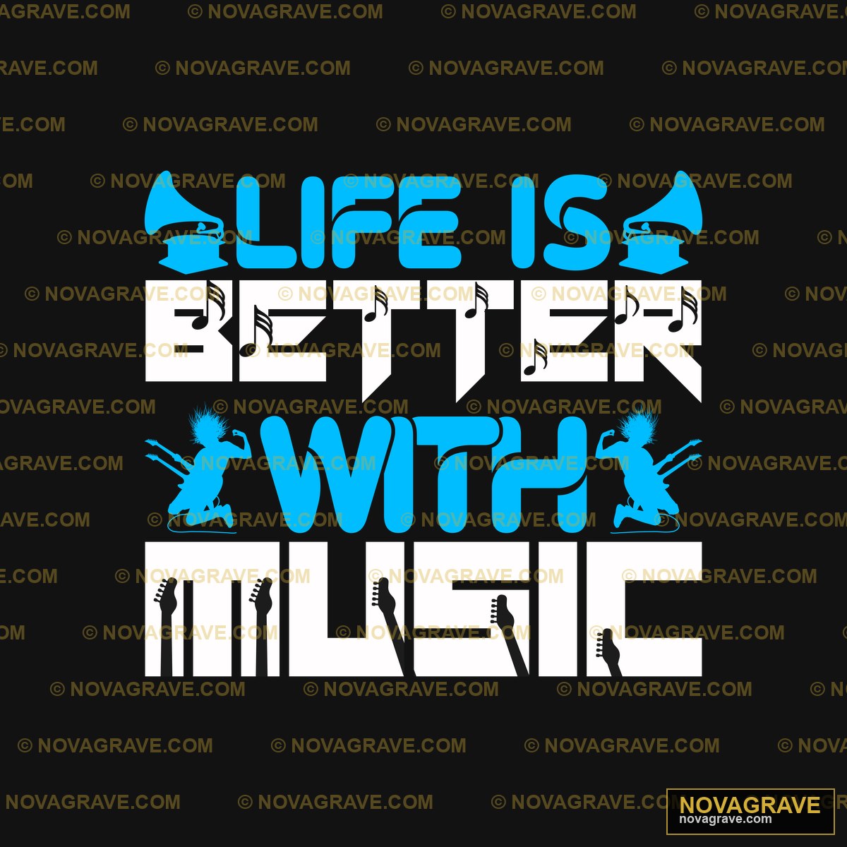 Life Is With You Typography Slogans - Design DTF