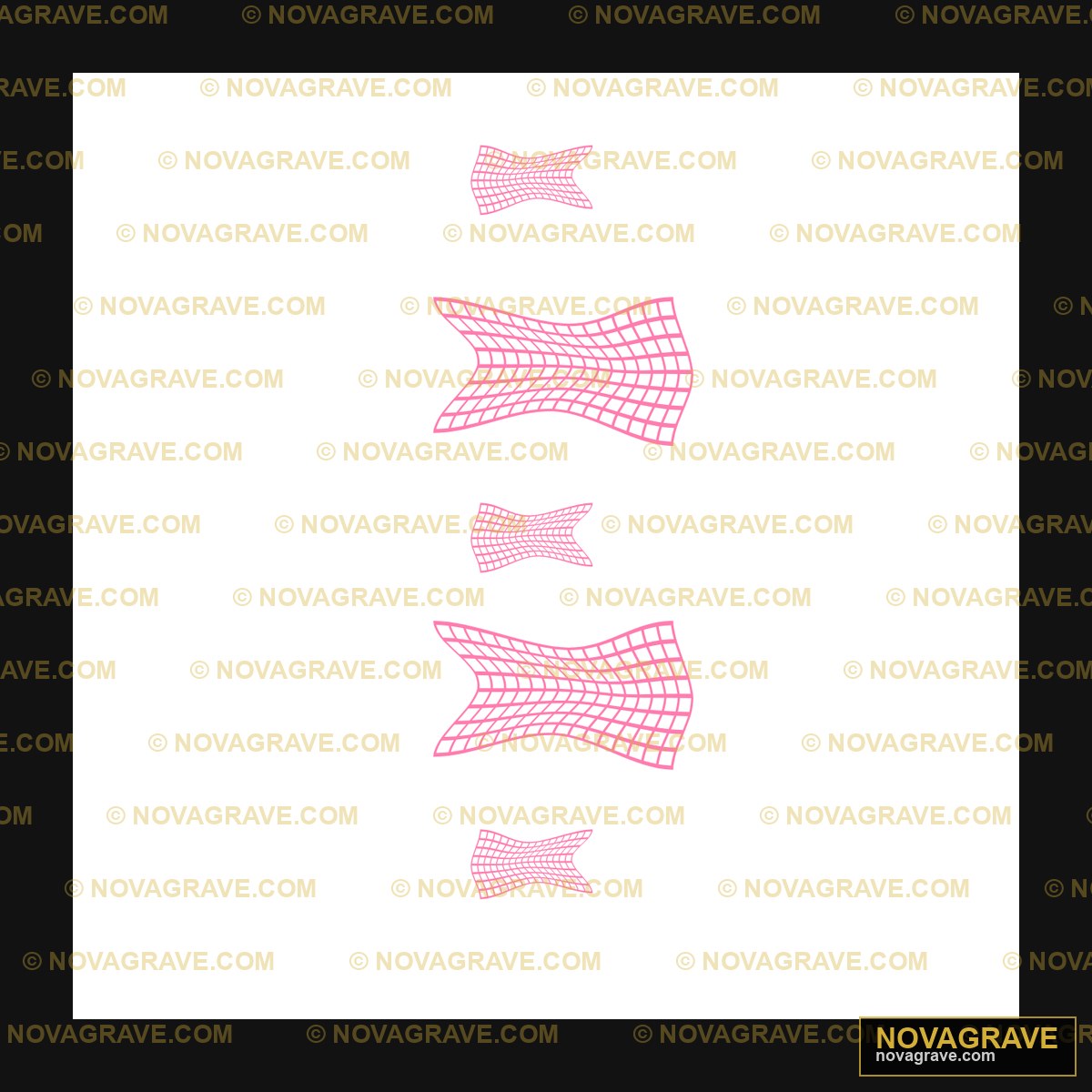 Wavy Grid Pattern DTF Design PNG - Abstract Geometric Waves