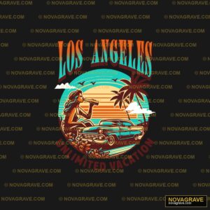 Los Sunsets Limited T Shirt Nature Botanical - DTF Ontwerp
