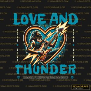 Love And Thunder T Shirt Seasonal Holiday - Design DTF