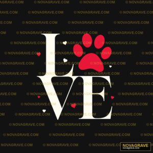 Love Paw Paws By Thepaper Animals Wildlife - DTF Transfer Design