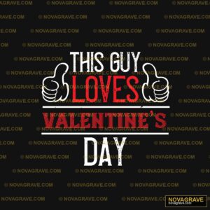 Loves Valentines Day Seasonal Holiday - DTF Transfer Design