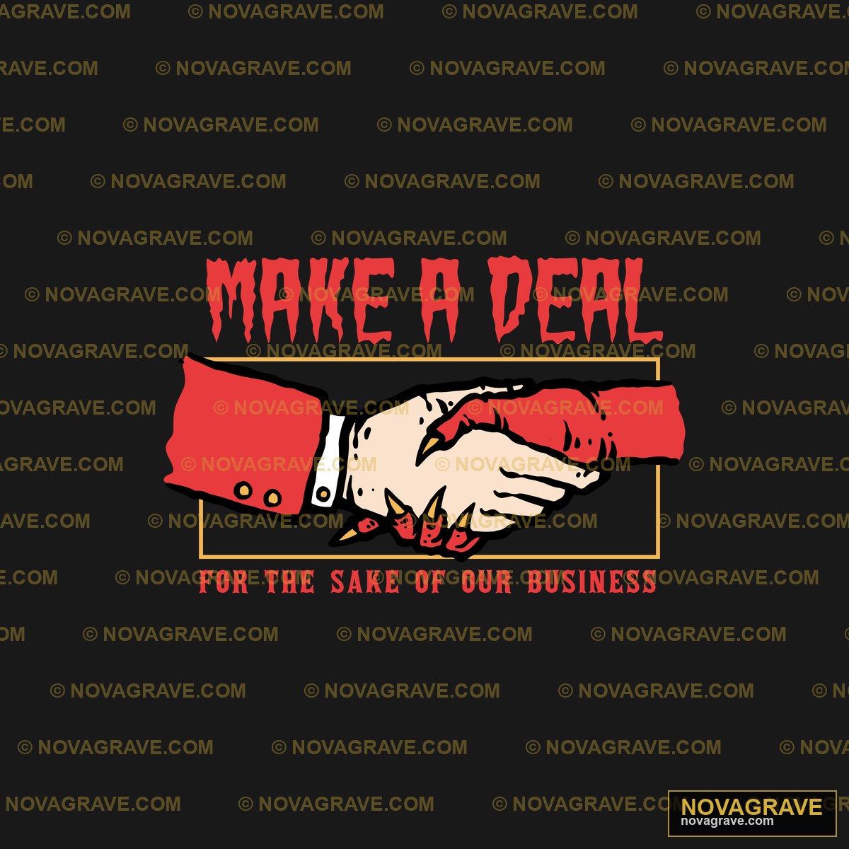 Make Deal For The Sake Of Business Other Designs - DTF Ontwerp