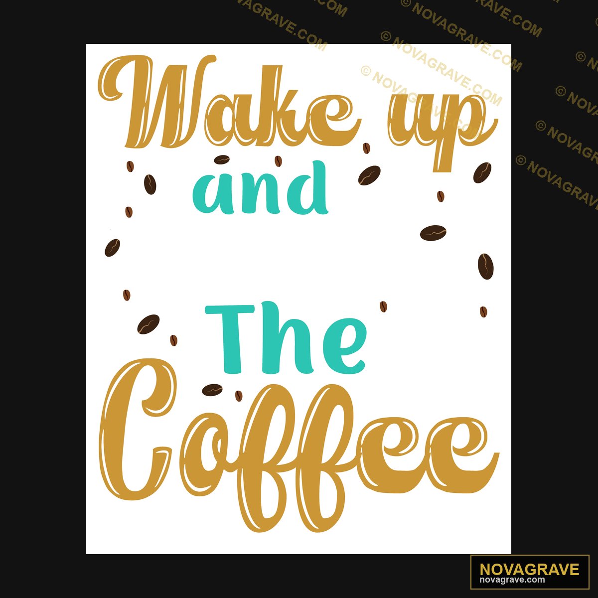Make Up And The Coffee Other Designs DTF Design