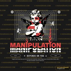 Manipulation Mens T Shirt By The Dead Oness Other Designs - Design DTF