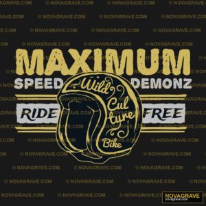 Maximum Speed Demonz Logo Other Designs - Design DTF