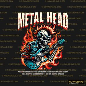 Metalhead Metalhead Metalhead Metal Streetwear Urban - DTF Transfer Design
