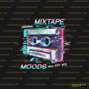 Mixtape Mix Tape Screens Other Designs - DTF Transfer Design