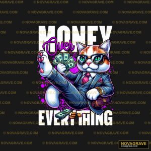 Money Everything Mens T Shirt By Thepaperycat Animals Wildlife - DTF Ontwerp