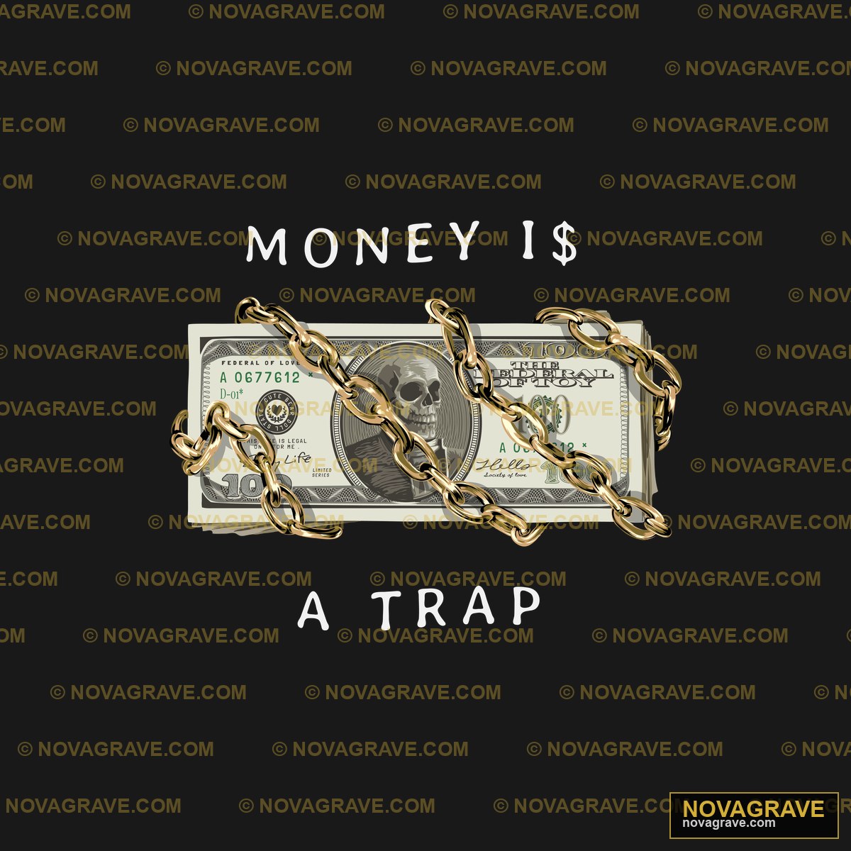 Money Is Trap Streetwear Urban - DTF Ontwerp