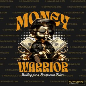 Money Warrior By The Art Of Man Patriotic Military - DTF Transfer Design