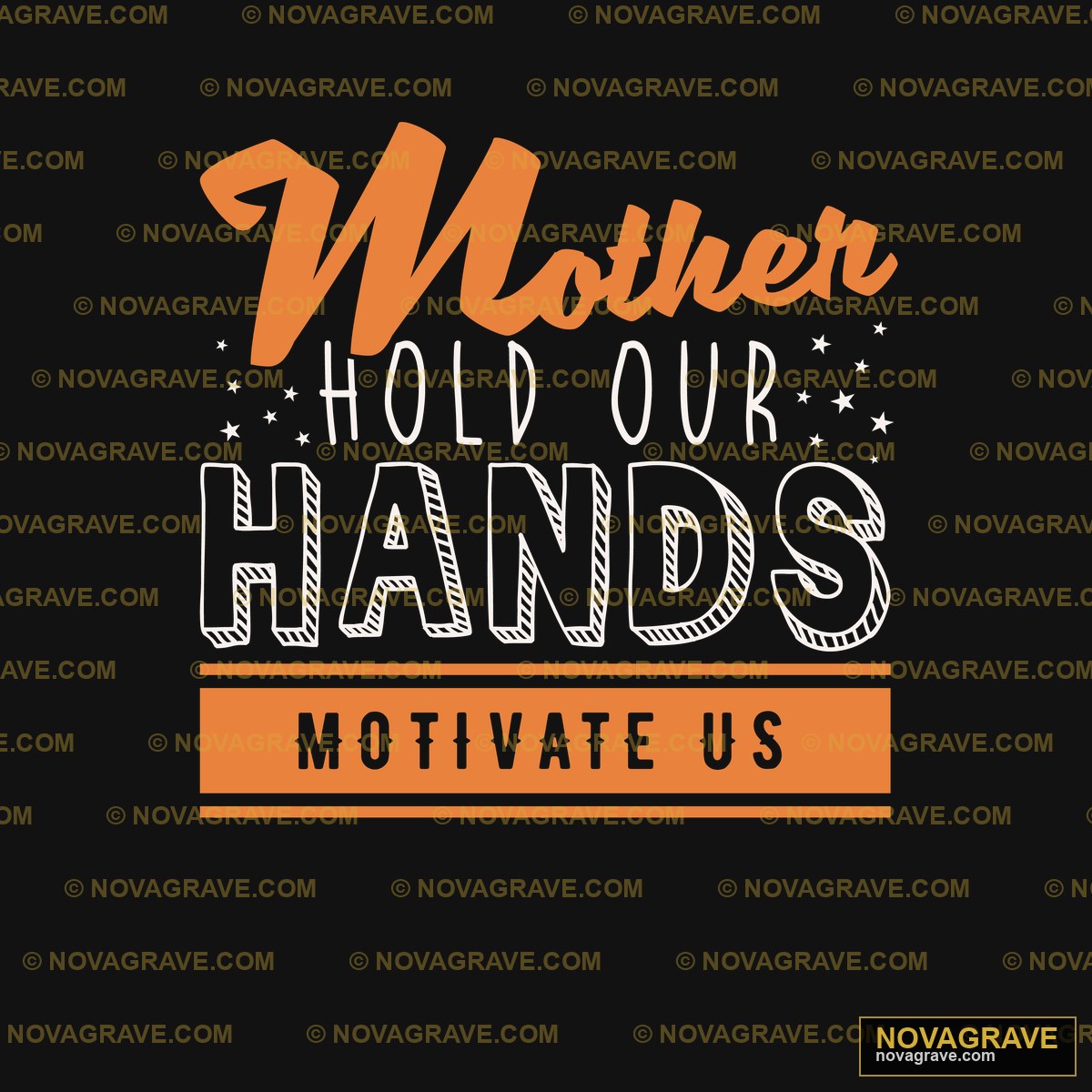 Mother Hold Our Hands Other Designs - DTF Transfer Design