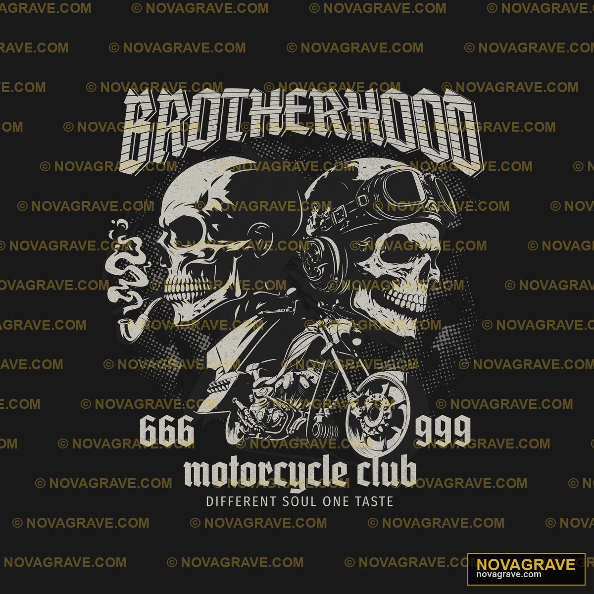 Mothernod 66 Motorcycle Club Other Designs - DTF Transfer Design