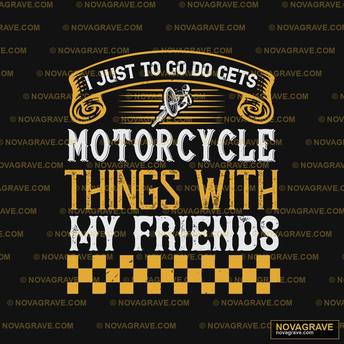Motorcycle Things With My Hands Other Designs - Design DTF