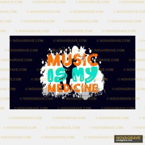 Music Baby Medicine Logo Music Culture - Design DTF