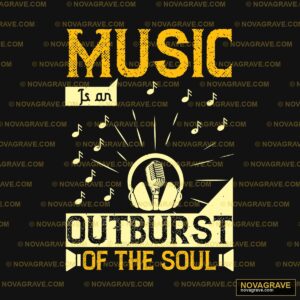 Music Is The Soul Music Culture - Design DTF