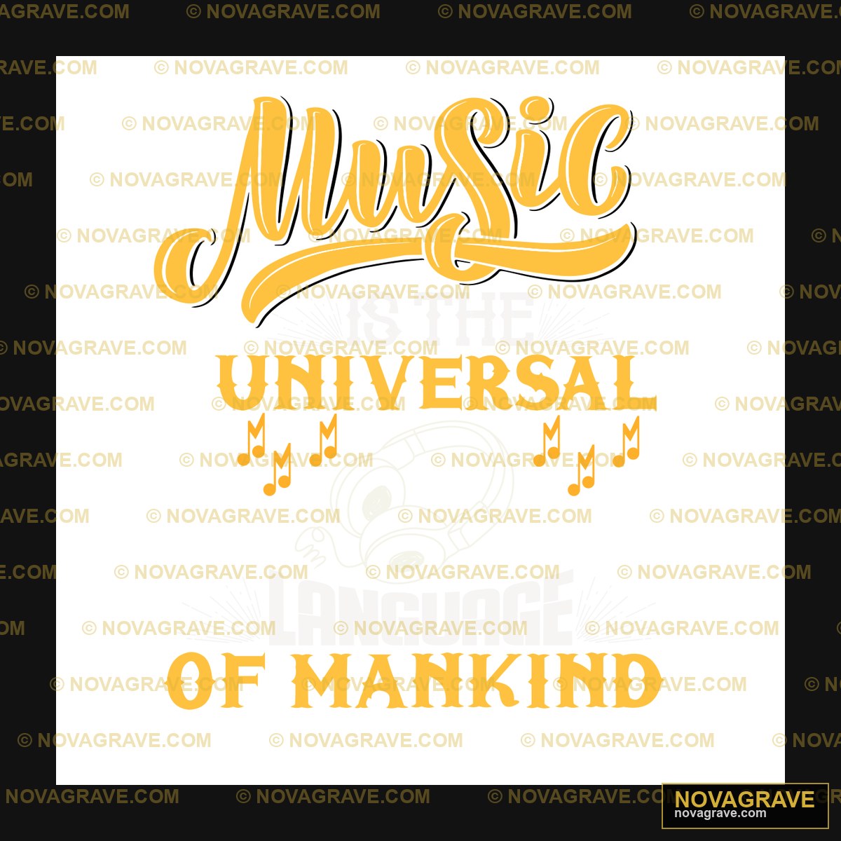 Music Is The Universal Language Of Mankind Music Culture - Design DTF