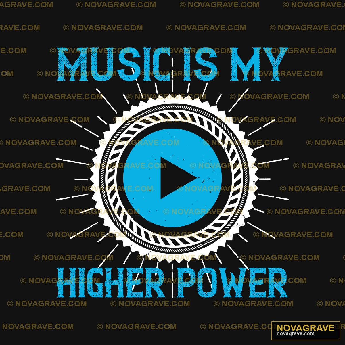 Musicmys High Power Music Culture - DTF Transfer Design