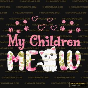 My Cat Meow Animals Wildlife - DTF Transfer Design
