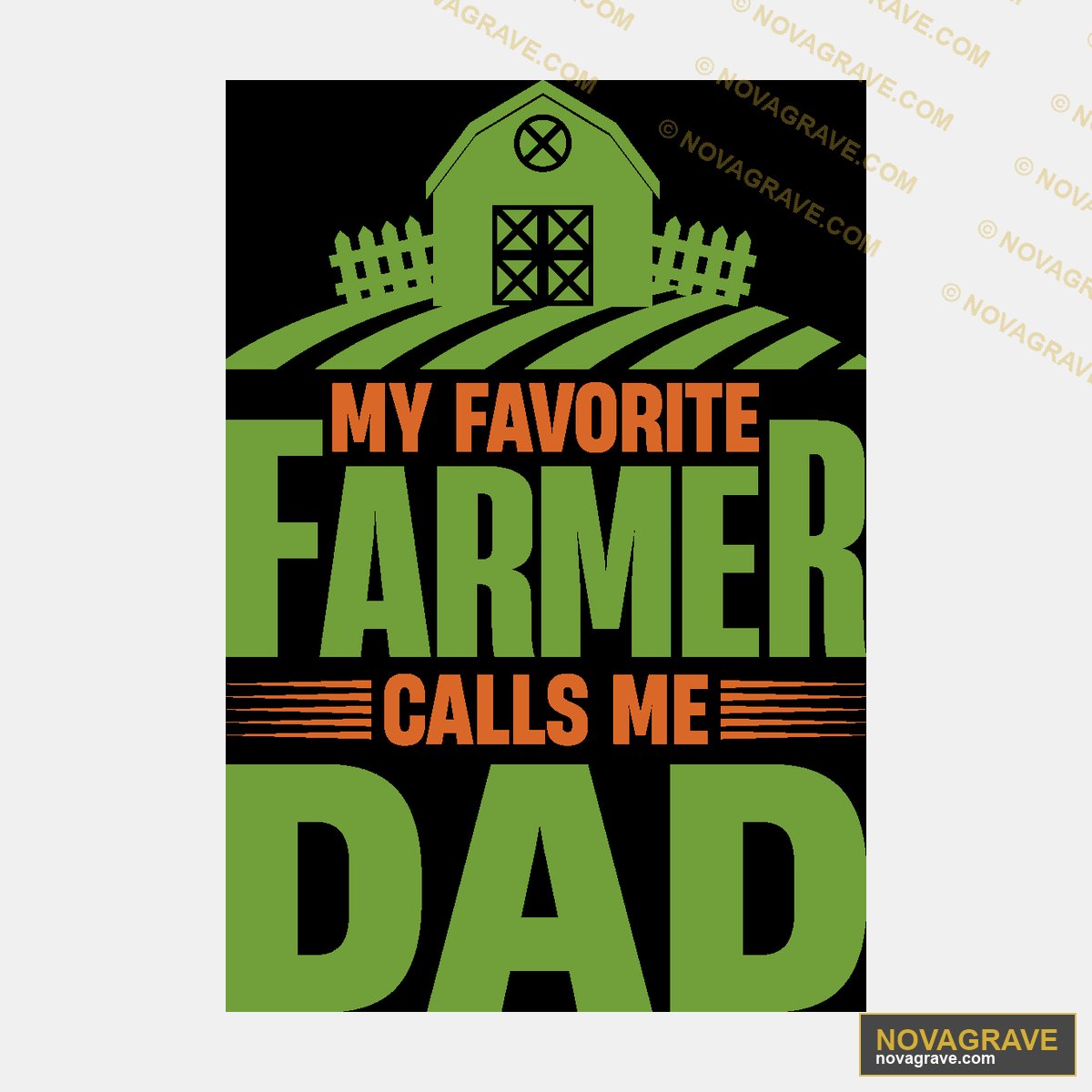 My Favorite Farmer Calls Me Dad Professions - Design DTF