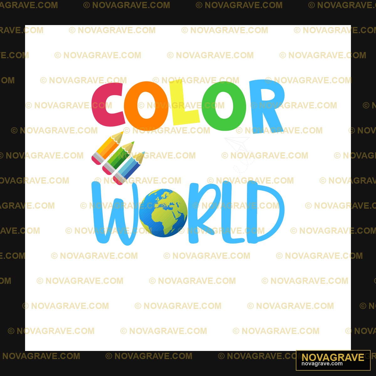 My Students Color My World Other Designs - DTF Ontwerp