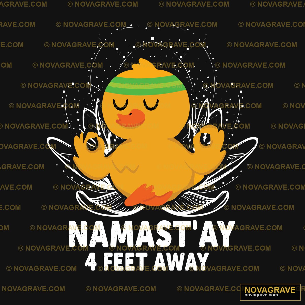 Namasty 4 Way By The Duck Other Designs - DTF Transfer Design