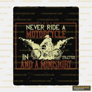 Never A Motorcycle In An Ambush Shirt Other Designs - DTF Transfer Design