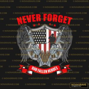 Never Forget Never Forget Never Patriotic Military - Design DTF