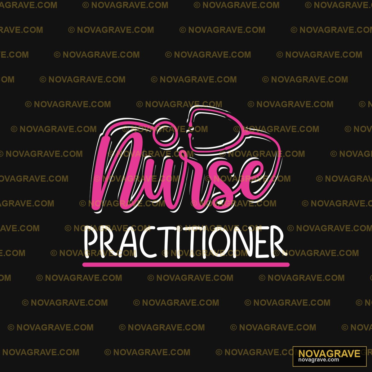 Nurse Practitioner By Thepapered Professions - DTF Transfer Design