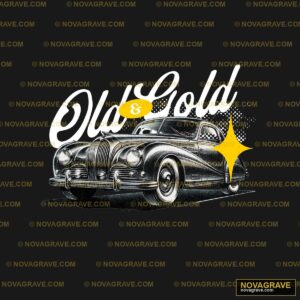 Old Car Mens T Shirt By Thepaperypeacerts Art Nature Botanical - DTF Ontwerp