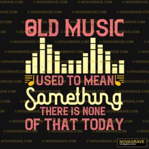 Old Music Logo Music Culture - Design DTF