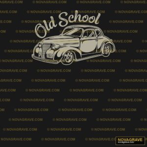 Old School Car Vector Retro Vintage - Design DTF