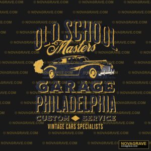 Old School Garage Logo Retro Vintage - Design DTF