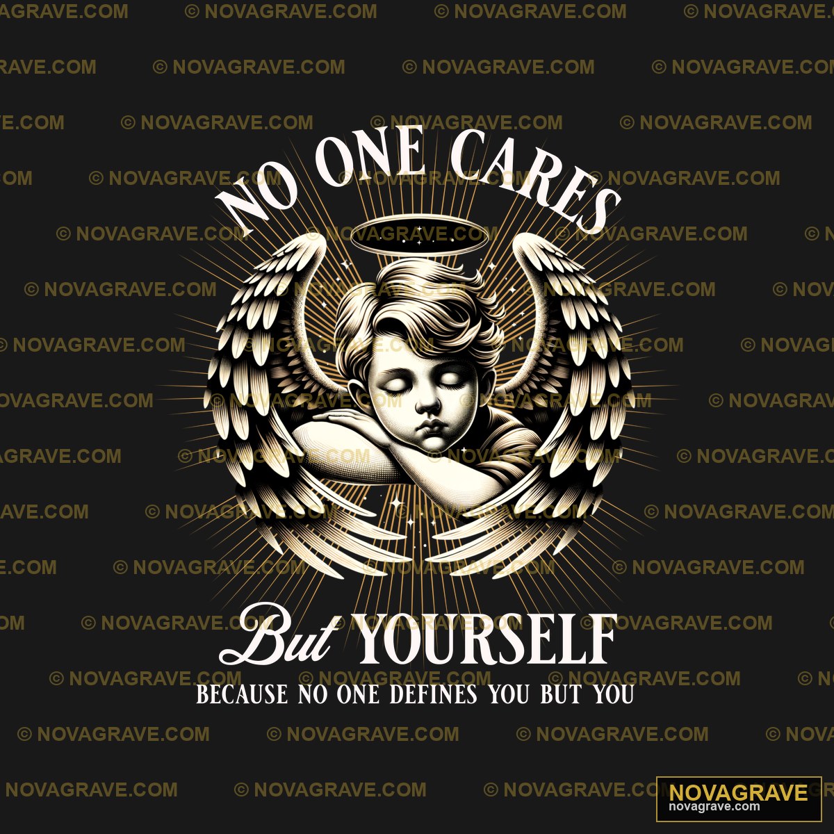 One Cares Be Yourself Other Designs - DTF Transfer Design