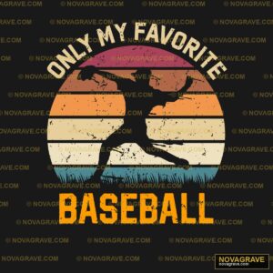 Only Favorite Baseball T Shirt Sports Fitness 2 - DTF Ontwerp