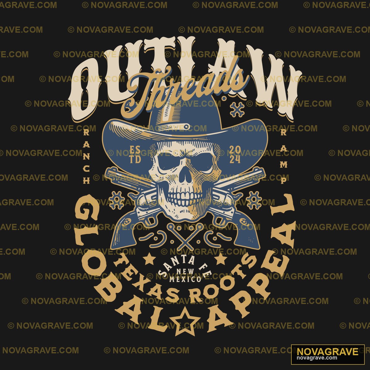 Outlaw Logo Animals Wildlife - Design DTF
