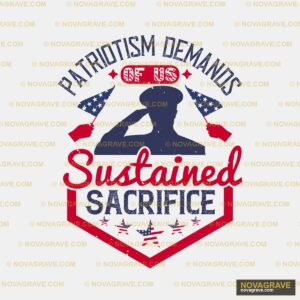 Patriot Dental Logo Patriotic Military - DTF Ontwerp