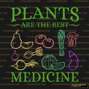 Plants Are The Best Medicine Other Designs - Design DTF
