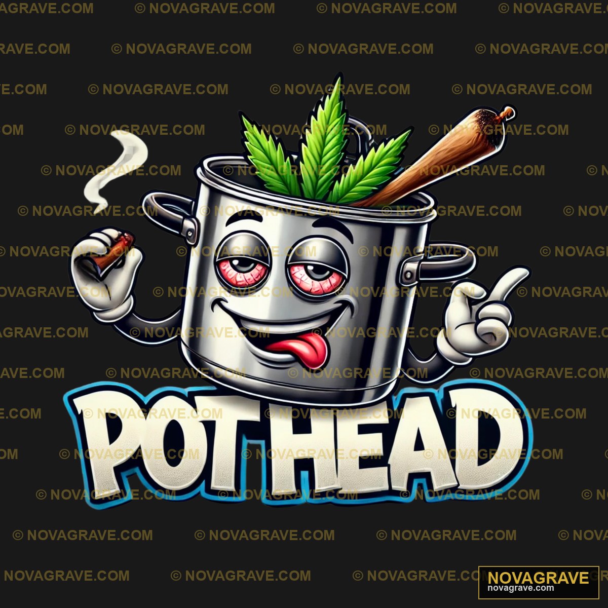 Pothead By The Art Of The Pothead Other Designs - DTF Transfer Design