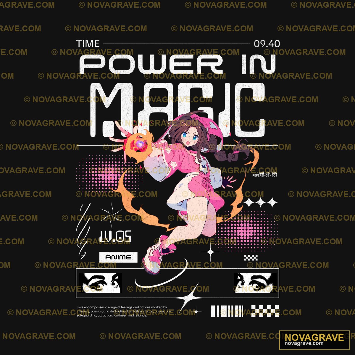 Power In Magic Vol 1 Other Designs - DTF Transfer Design