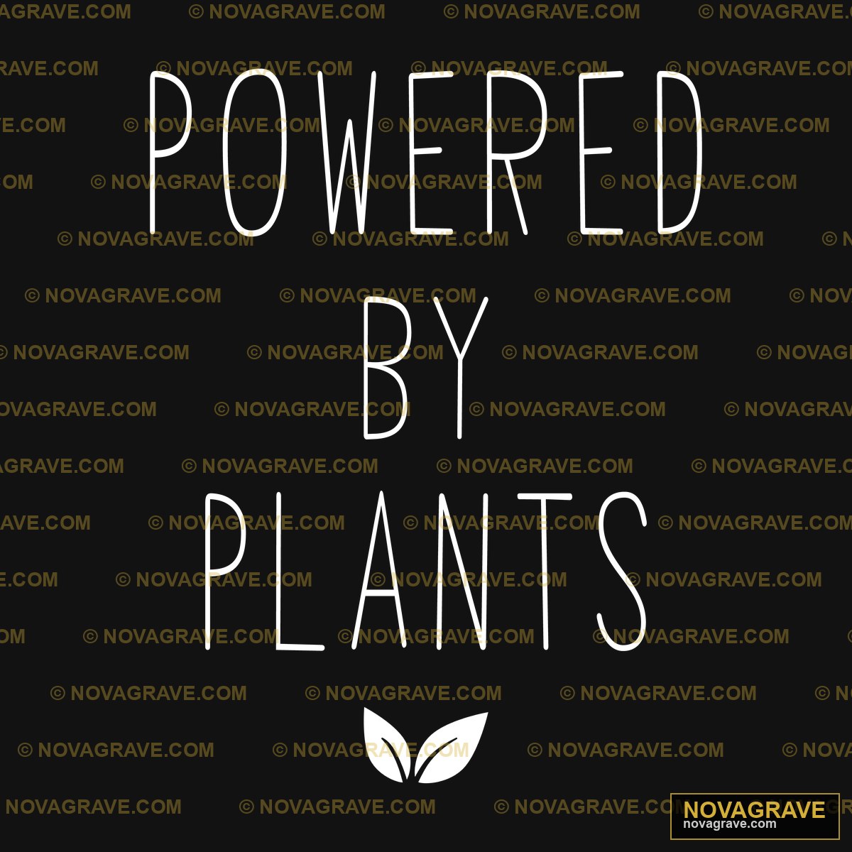 Powered By Plants Other Designs - DTF Transfer Design