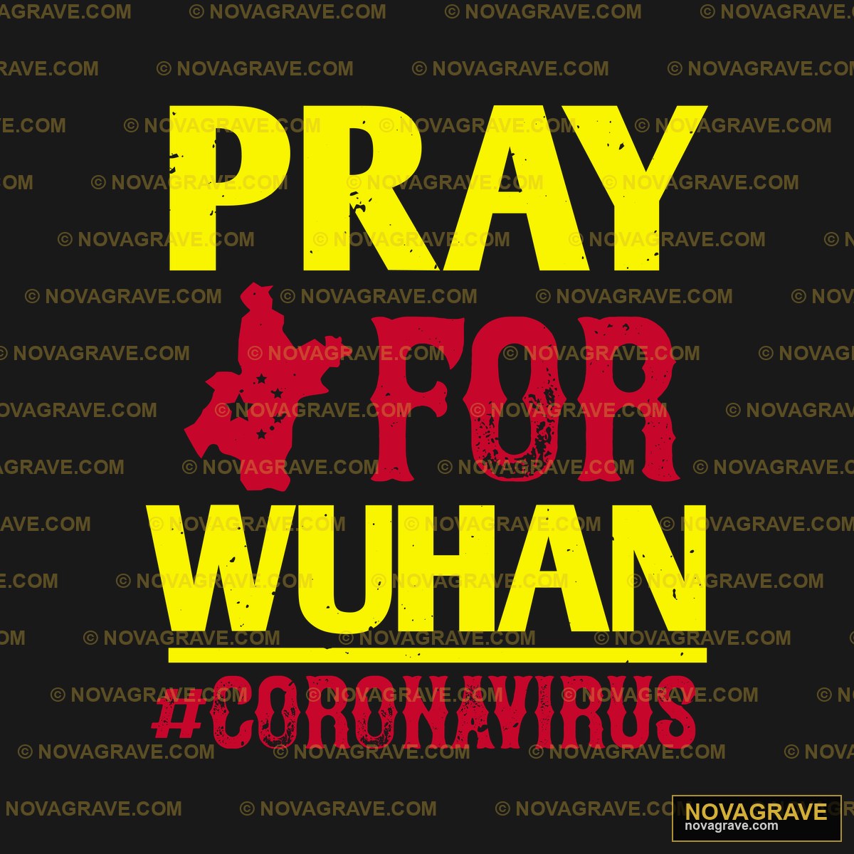 Pray For Wuhan Coronas Religious Spiritua - Design DTF