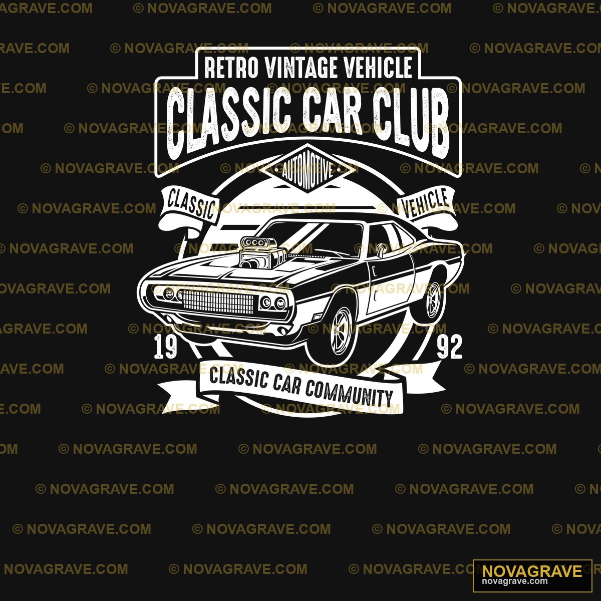 Retro Muscle Retro Vintage DTF Design